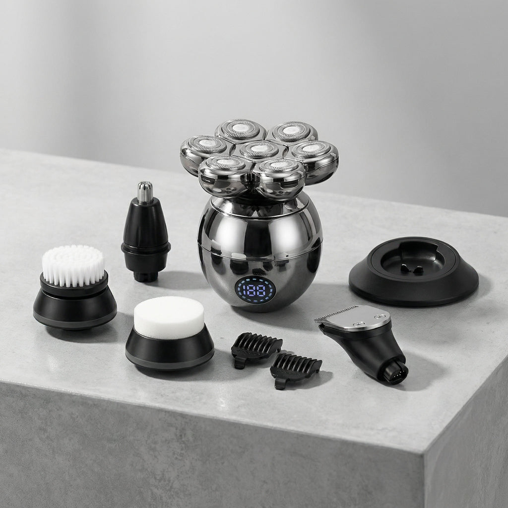 Ξυριστική μηχανή κρανίου 6 λεπίδων